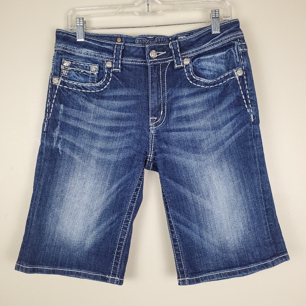 Miss Me Boyfriend Bermuda shorts